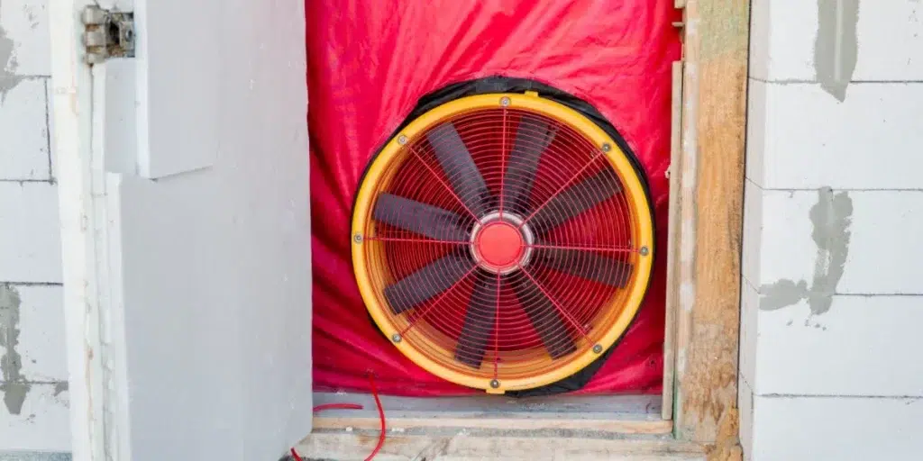 Blower Door Testing